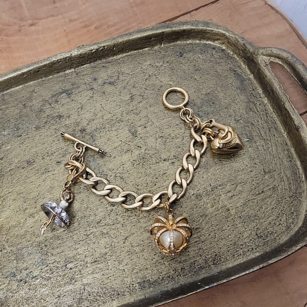 Vintage Juicy Couture Charm Bracelet  with extra charms